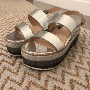 Zara Women Platform Sandals